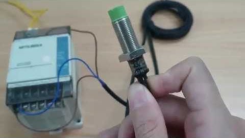 Cách đấu sensor 3 dây với PLC