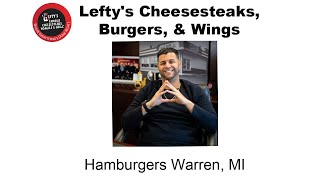 Hamburgers Warren, MI - Lefty's Cheesesteaks, Burgers, & Wings