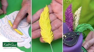 Wired Feathers for Cakes or Crafts with Chef Nicholas Lodge