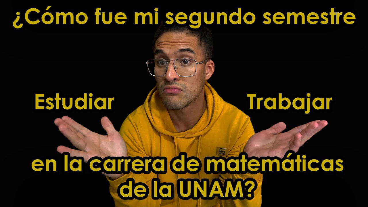 ¿Cómo fue mi Segundo Semestre en la Carrera de Matemáticas? | MathPures