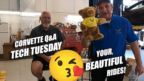 CORVETTE TECH TUESDAY Q&A MAY 23, 2023 with a RIDES SEGMENT