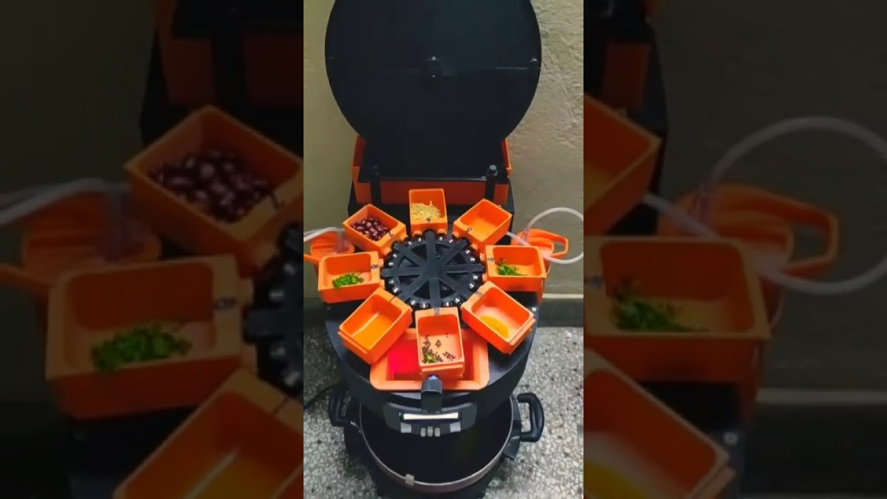 RoboCook Automatic cooking machine YouTube