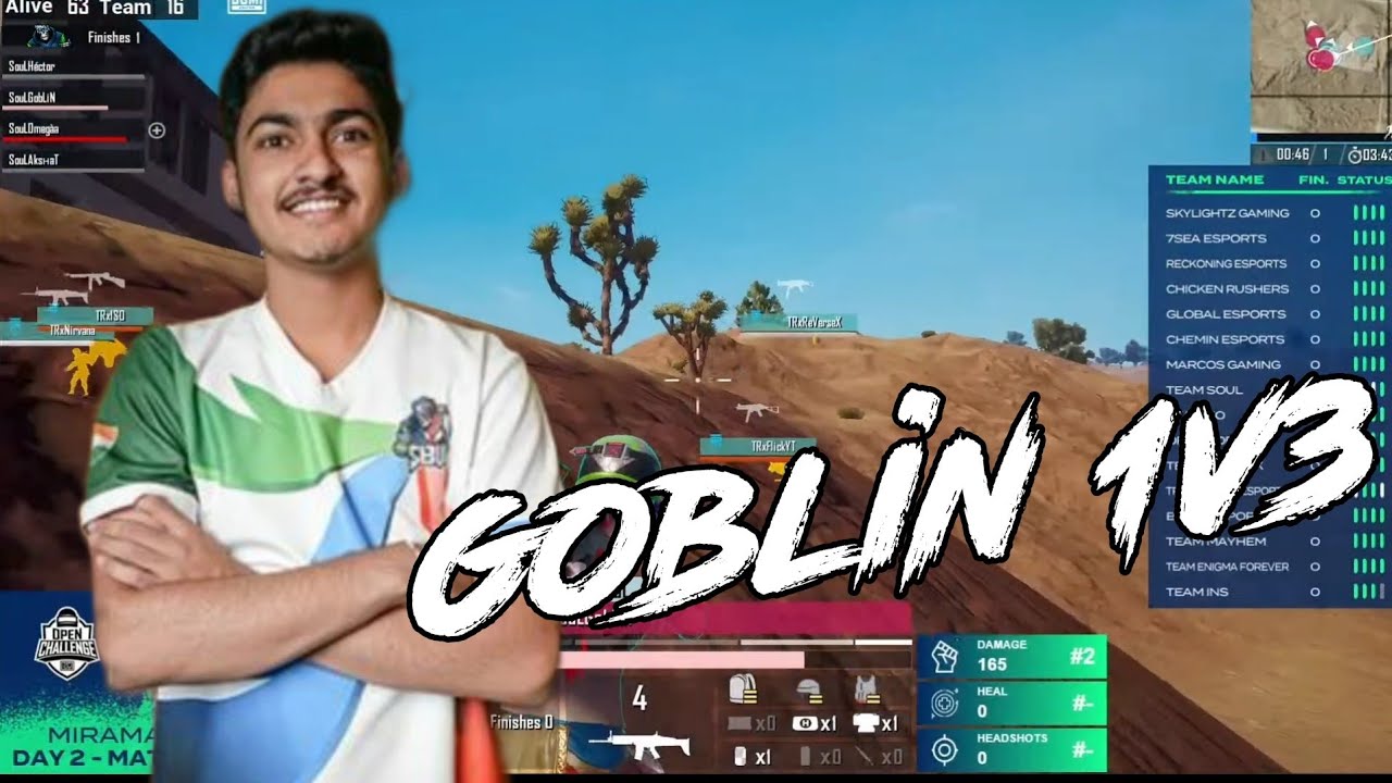 Soul Goblin 1v3 | Soul Welcome To Pecado | Goblin On 🔥🔥