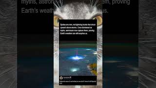 Nasa Astronaut On Iss Caught This Sprite Over Mexico And The Us.