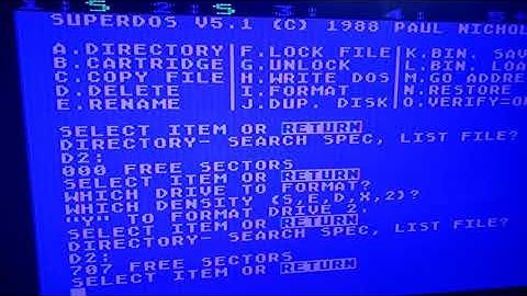 Atari SIO2PC How to save and load your own programs from your Atari 8bit to  your PC