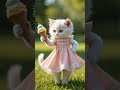 توتي نعنع كرزة مشمش أيس كريم أيس كريم Cat قطة قطط Cat Cute Cat Kitten Happy Cat Dancing Ca 