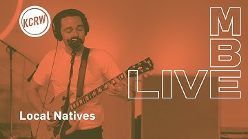Local Natives performing "Vogue" live on KCRW