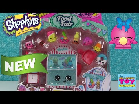 Shopkins Candy Collection Season 4 Food Fair Playset | Exclusives Opening | PSToyReviews