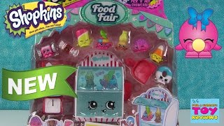 Shopkins Candy Collection Season 4 Food Fair Playset | Exclusives Opening | PSToyReviews