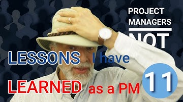 PM 2.0: Lessons Learned - The 5 Lessons I