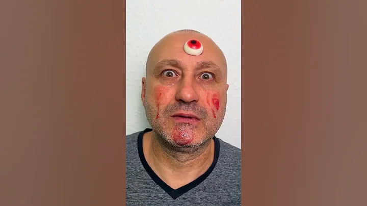 what ah oh with jelly eyeball #funny #comedy