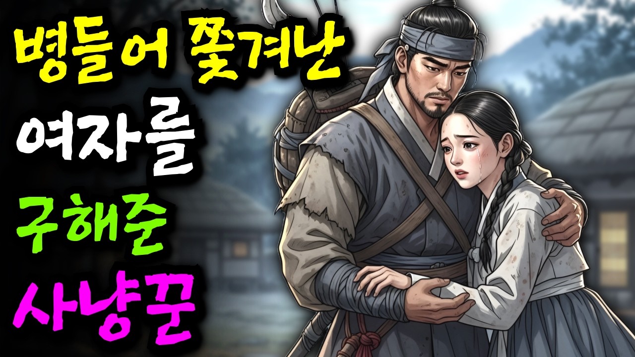 병들어 쫓겨난 여자를 살려낸 사냥꾼 '짐승을 잡던 사내가 구한 운명적인 여인'ㅣ야담 민담 전설 설화 옛날이야기 오디오북 조선시대이야기