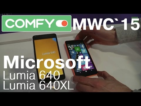 Первое впечатление от смартфонов Microsoft Lumia 640 и Lumia 640XL на MWC 2015 от Comfy