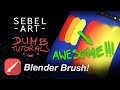 How to create Good BLENDER BRUSH in Infinite Painter 💪🖌! (smudge tool)