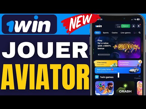 Découvrez comment jouer à Aviator sur 1win au Sénégal