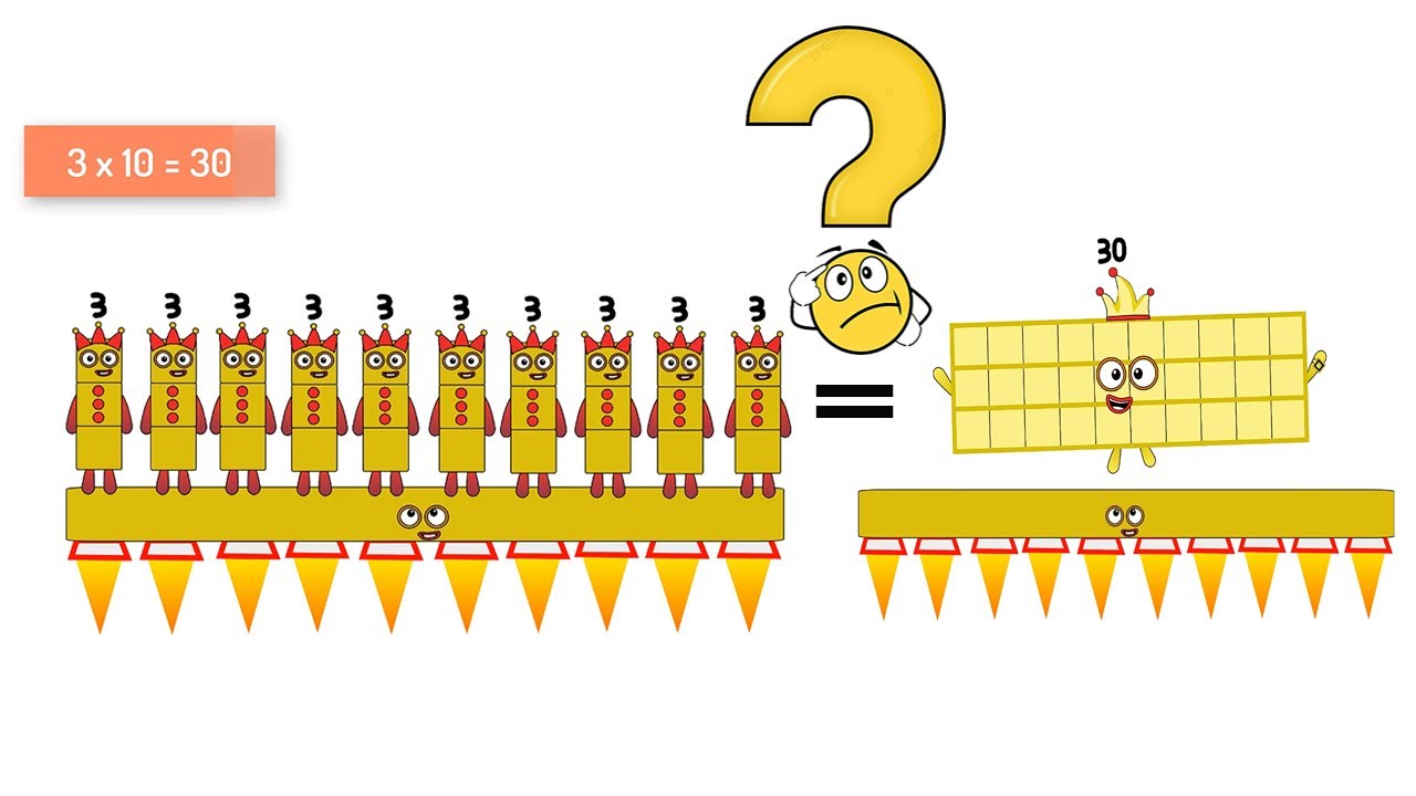 Numberblocks Times Table Animation Learn To Count Youtube