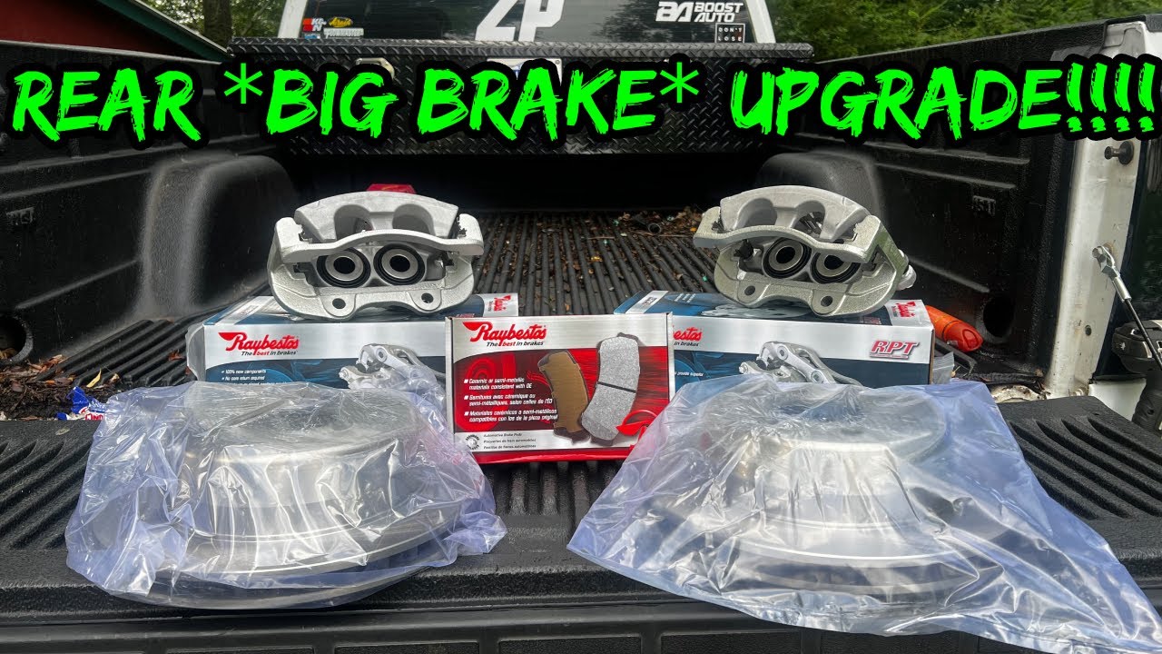 2003 Silverado Big Brake Upgrade!! (Rear) (Part 2)