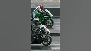 H2 Kawasaki Vs Hayabusa 