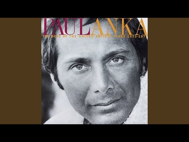 Paul Anka  - I Don't Like To Sleep Alone