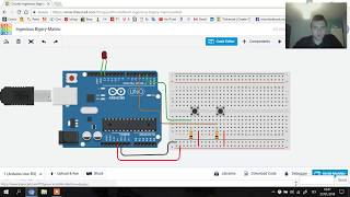 Basic 1: Arduino Two Button one LED