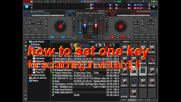 how to set keyboard shortcut key for scratching with one key  in virtual dj 2018  DAVIDON DJ UG.