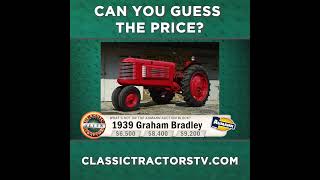Play video: Guess The Price? 1939 Graham Bradley