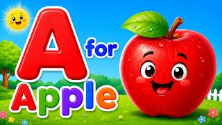 Learn ABC A For Apple B for Ball | Alphabet Phonics Song for Toddlers