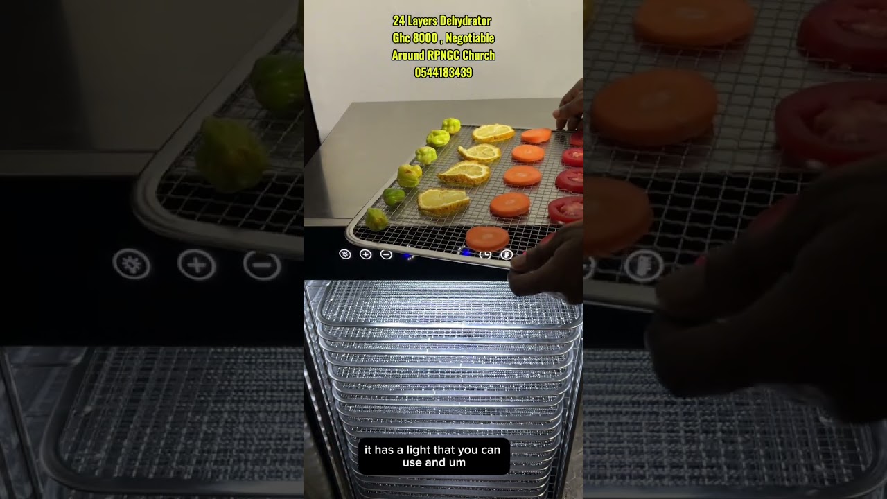 24layers Commercial Multipurpose Dehydrator