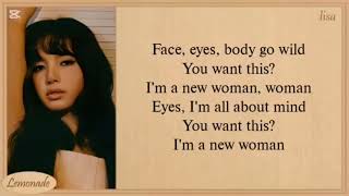 BLACKPİNK LİSA NEW WOMAN (FEAT. ROSALİA) EASY LYRİCS KARAOKE🎤 @BLACKPINK 