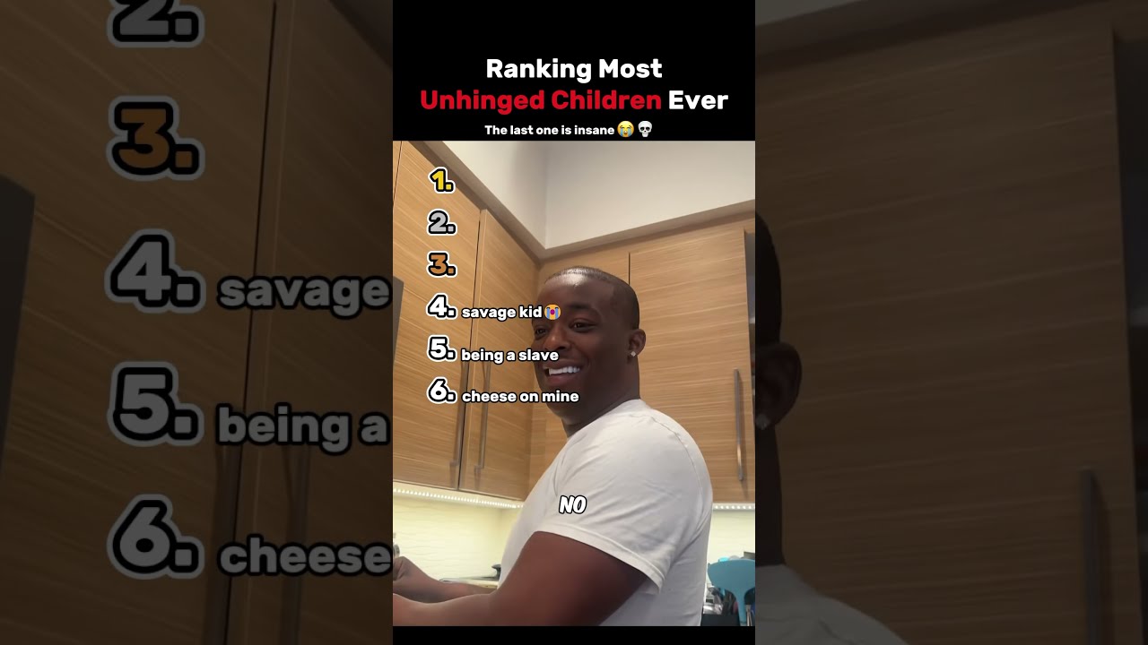 Ranking The Top 6 Most Unhinged Children Ever