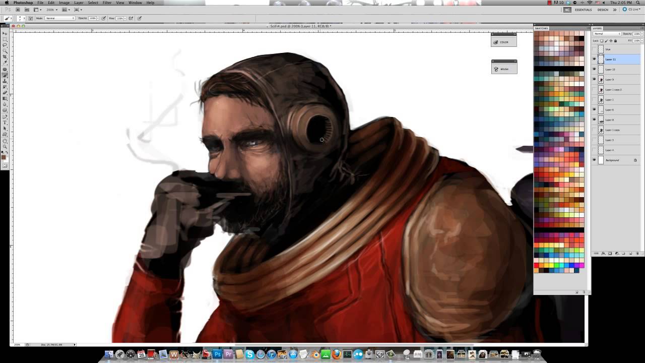 Sci Fi Character Series Part 3: Color and Textures - YouTube