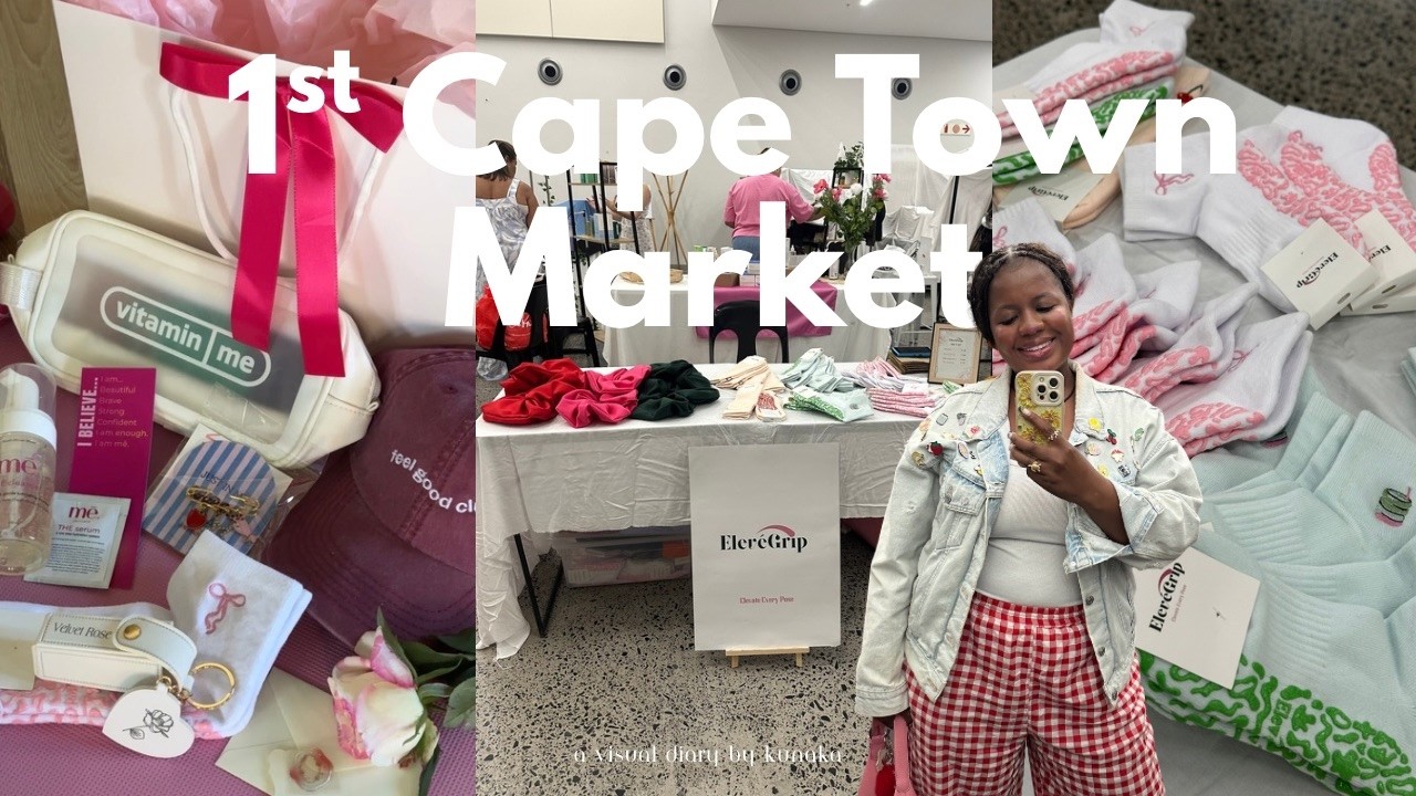 Small Business Journey : My First Cape Town Market , Sculpt Event at Velvet Rose & packing orders