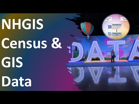 How to Get NHGIS Census & GIS Data -- Rod Sardari
