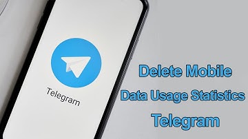 How to delete Mobile Data Usage in Telegram App?