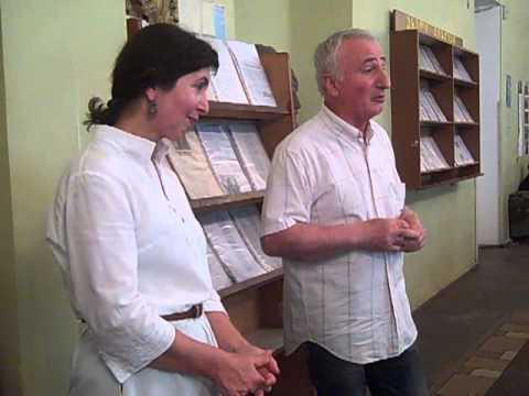 ცირა ყურაშვილის ლექსების კრებულის ,,სამოთხის სარკმელი\" წარდგენა ქუთაისში