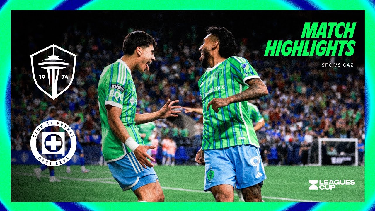 Video highlights for Cruz Azul 0-7 Seattle Sounders