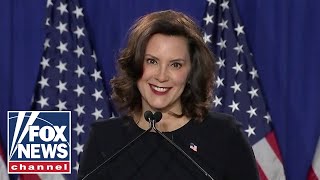 Michigan Gov. Whitmer holds presser following prior week's protest