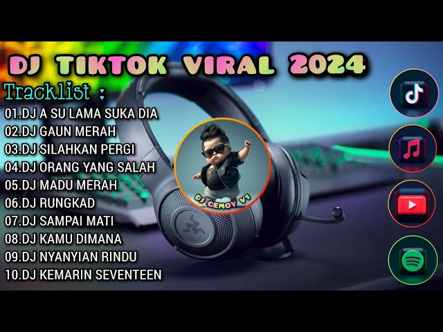 DJ TIKTOK VIRAL 2024 - DJ A SU LAMA SUKA DIA | DJ GAUN MERAH | REMIX FULL ALBUM TERBARU 🎧 class=