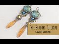 Laurel Earrings FREE Beading Tutorial