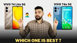 Vivo T4 Lite 5G Vs Vivo T4X 5G - Full Comparison In Hindi Should I Buy Vivo T4X 5G ?