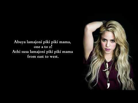 Waka Waka - Shakira lyrics - YouTube