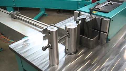 CNC-bending with Stierli horizontal bender