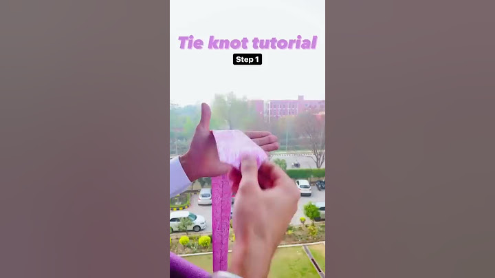 Slow Mo Tie Knot Tutorial👌🏻🌸  #tie #shorts
