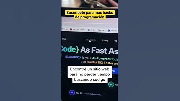 Cómo programar más rápido #shorts