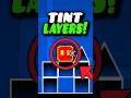 HOW TO TINT ANY LAYER WITH ANOTHER COLOR IN GEOMETRY DASH#geometrydash #gd #shorts #games