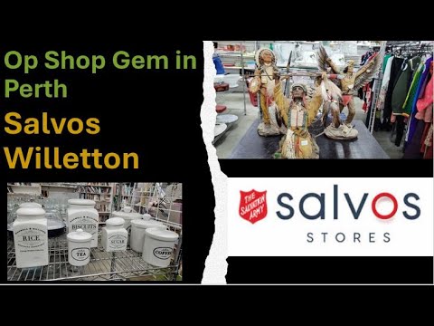 Willetton Salvos Perth's Op Shop Tour Thrift Store in Perth Western Australia