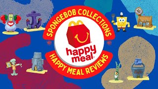 Bob Esponja Happy Meal Reviews 2-10 Mcdonalds Cajita Feliz Colecciones