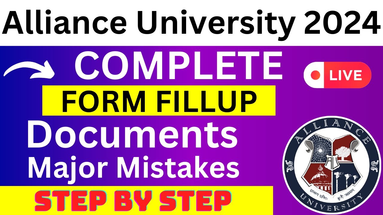 Alliance University 2024 Application Form Alliance University