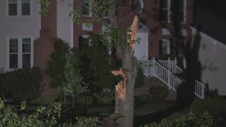 Clean up after tornado touches down in Montgomery County