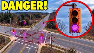 If you ever see a Traffic Light with BLOOD all over it, Turn around IMMEDIATELY! (It's a Trap)
